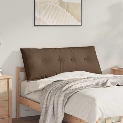 vidaXL - Rugkussen - Bruin - 200 - x - 19 - x - 50 - cm - Stof