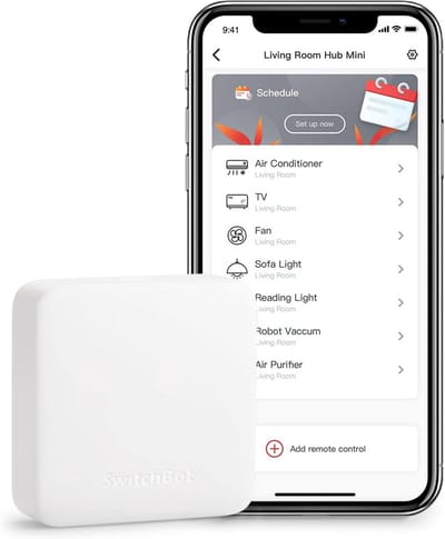 Universele slimme afstandsbediening Hub voor Airco en Apparaten met Wi-Fi en Spraakbesturing