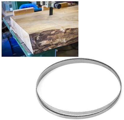 Metaalzaagblad 1425 x 6.35 x 0.35 mm voor cirkelvormige en gebogen sneden, geschikt voor bandzaag 6T SK5, duurzaam en scherp