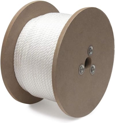 Gevlochten Touw - Stevig Koord - Universeel Gebruik - Bestand Tegen Rot - 1/2x250 - Wit