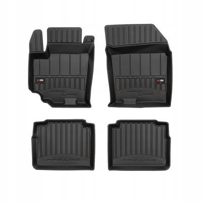 FROGUM Proline – Automatten + Kofferbakmat voor Suzuki SX4 S-Cross 2013-2016 (voor facelift) – Perfecte pasvorm – Geurloos TPE – Hoogste bescherming