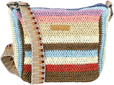 Enrico Benetti Rieten Crossbody / Schoudertas Marbella Multicolor 2