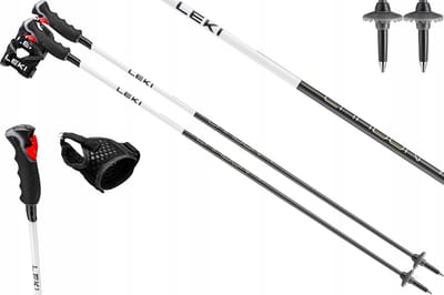 Leki Carbon 14 3D Skistokken 115cm - Lichtgewicht & Veilig
