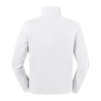 Russell Heren Authentieke Kwartier Ritssweatshirt (Wit)