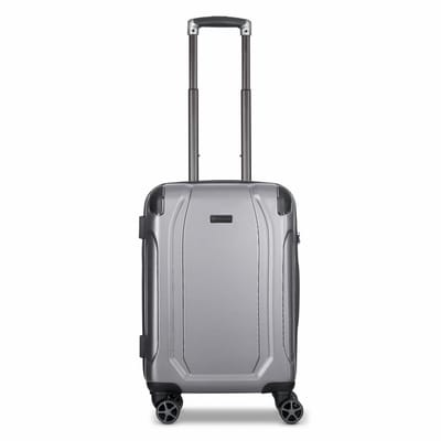 Bugatti Valencia 4 wielen Cabinewagen S 55 cm - Harde bagage - TSA slot - silver
