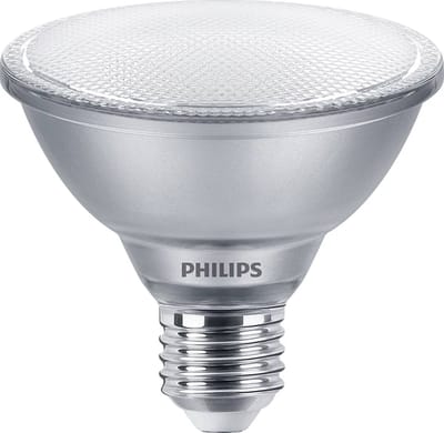 Philips Master Value LED Lamp Reflector E27 PAR30S 9.5W 760lm 25D - 930 Warm Wit | Beste Kleurweergave - Dimbaar - Vervangt 75W