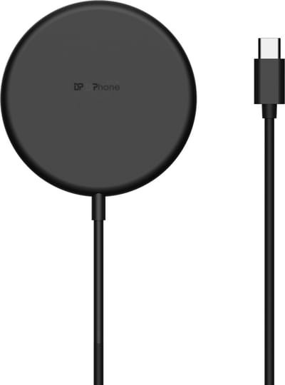DrPhone MAG4 - Fast Wireless Charger - Oplader - Opladen met iOS Magnetische Ring - 15W - Geschikt voor iOS iPhone met Magsafe functie - Zwart