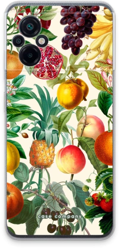 Case Company® - Hoesje geschikt voor Xiaomi Poco M5 hoesje - Classic Flora - Soft Cover Telefoonhoesje - Bescherming aan alle Kanten en Schermrand