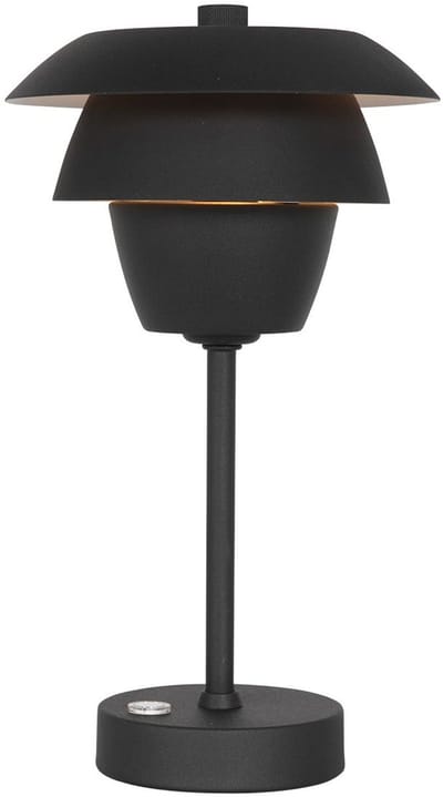 Anne Lighting Bordlampe tafellamp - met dimmer - 31cm hoog - zwart