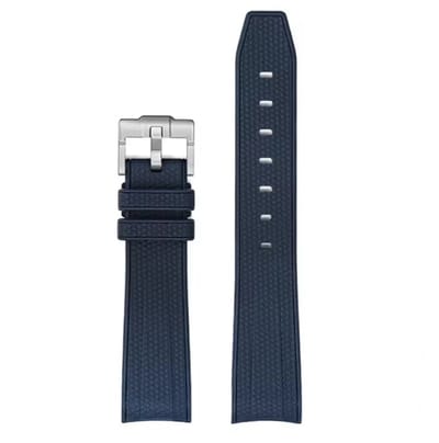 Actie4you® - Horlogeband Geschikt voor Omega MoonSwatch - Swatch - Rolex - SEIKO - Speedmaster - Rubberen horlogeband met perfecte pasvorm - 20mm – Donker Blauw