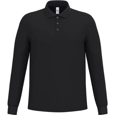 Polo met lange mouwen iDeal Basic Brand
