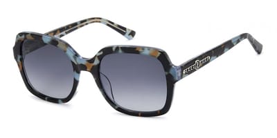 Juicy Couture JU 642/G/S Blue havana blue 53/20/140 WOMAN Zonnebrillen