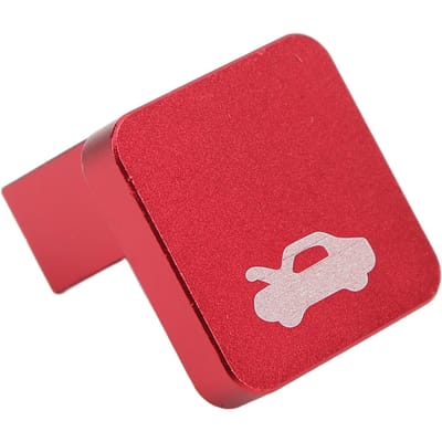 Motorkap Ontgrendelingshendel Reparatieset Aluminiumlegering Vervanging voor Civic CRV Element rood