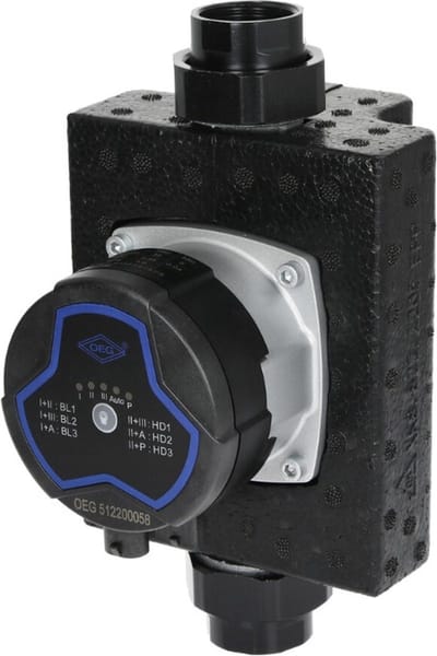 OEG - CV circulatiepomp 1 1/2" - 180 mm - 6 meter opvoerhoogte