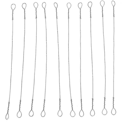 Dailygoods- Draadzaagblad 150mm - Hoogwaardig Koolstofstaal - Voor Houtbewerking - Snijden van Zachte Metalen - Plastics/Acryl - Slank en Stevig - Zaagblad