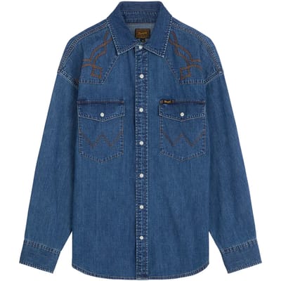 Shirt met lange mouwen Wrangler Western