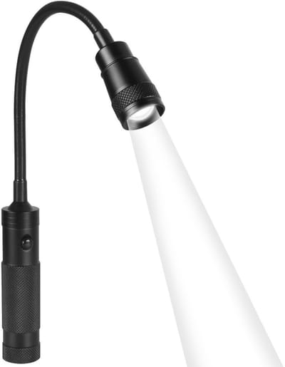 Cosensi- Grilllamp Telescopische Zoomlamp - Flexibele Zwanenhals - Magnetische Voet - 360° Verstelbaar - BBQ LED Lamp - Outdoor Verlichting - Barbecuelamp