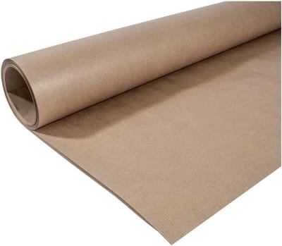 Kraftpapier Vellen - Presentatiepapier Rol - Ideeën Brainstormen - Sterk 80 grams - 114x160 cm - Bruin