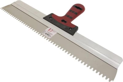 doordagt - spackmes getand -soft 50 cm. -rvs