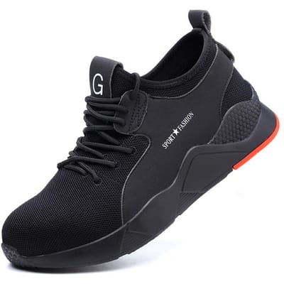 Chaussures d'assurance-travail pour hommes en acier Baotou, chaussures de sécurité décontractées anti-écrasement et anti-coups de couteau, chaussures de protection 44