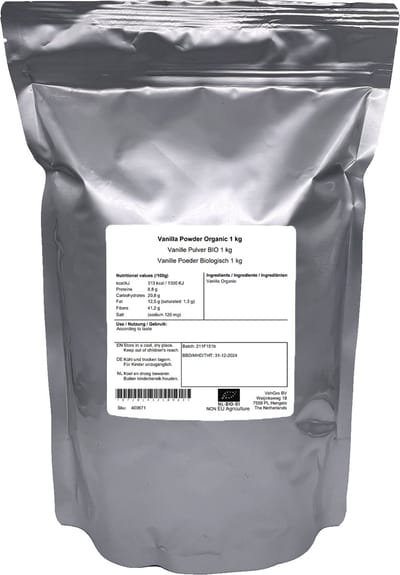 Vanille Poeder - 1 Kg - VehGro