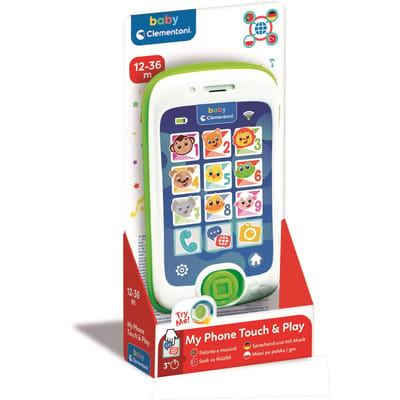 Pratende smartphone. Touchscreen.