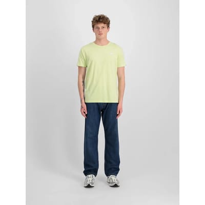 T-shirt met klein logo Alpha Industries Basic