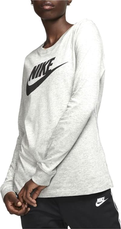 Nike T-shirt - Mannen - grijs,zwart
