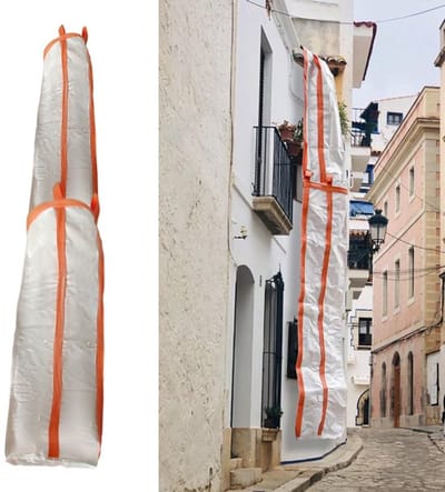 Dailygoods- Glijbaan 300 cm - Vuilniszak voor transport - Duurzaam
