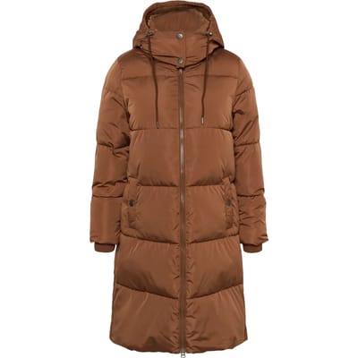 Damesjack met lange capuchon KAFFE Curve Nikole