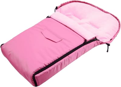 Wintervoetenzak - Babyzak Kinderwagenzak - Warm Blijven - Water- en vuilafstotend - 90 cm - Roze