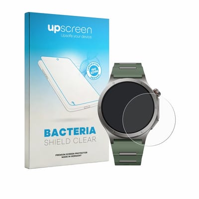 upscreen - Screenprotector voor OnePlus Watch 4 - Folie Beschermfolie transparant antibacterieel