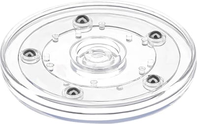 Draaitafel 10 Inch Acryl Lazy Susan - Multifunctionele Organiser voor Keuken en Decoratie