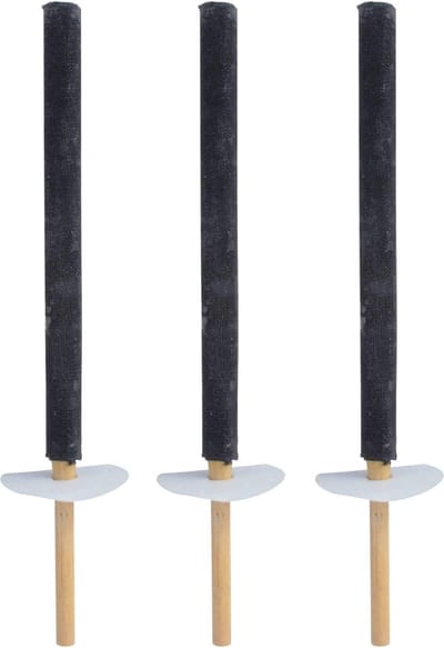 6 stuks wasdoek fakkels voor wandel- en looptochten (1 uur)