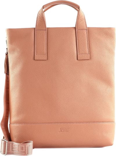 JOST Leren Rugzak Schoudertas Vika X-Change Bag Apricot Oud roze