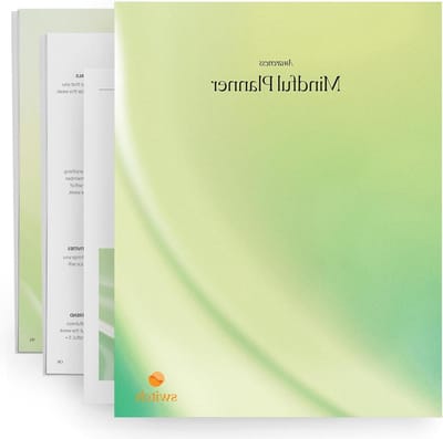Mindful Planner - Levensplanner Organizer - Persoonlijke Ontwikkeling - Bewustzijn Metingen - Letter Formaat - Mindful