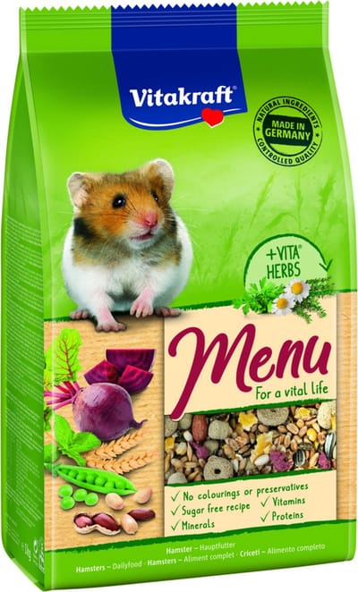 Vitakraft Menu Vital Hamster - Hamstervoer - 1 kg