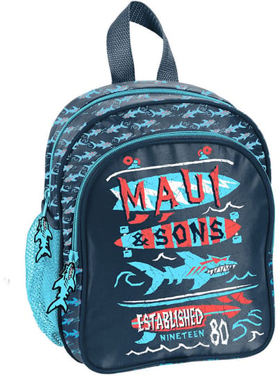 Maui & Sons Haai - Peuter Rugzak - 25 cm - Multi