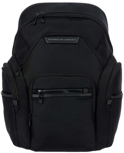PORSCHE DESIGN vrije tijd rugzak rugzak met laptopvak Roadster Evo Backpack Black zwart