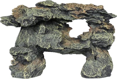 Aqua Della - Aquariumdecoratie - Vissen - Slate M - 31x23,5x20cm - 1st