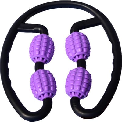 Graad Massager Been Spier Ontspanning Roller Ring Klem Massagestick Yoga Fitness Sport & Fysiek Benen Spieren Ontspannen purple