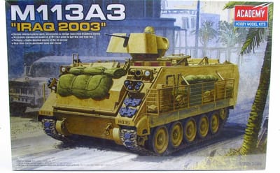 Academy Modelbouwpakket Militaire voertuigen - 13211 M113A3 -Iraq 2003- Plastic - 1:35 - Modelbouw