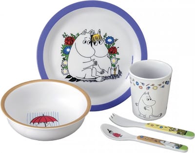Kinder ontbijtset 5 dlg Moomin