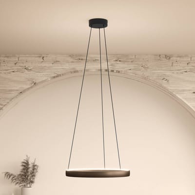 EGLO Stars of Light TRABUCO pendant Ø800 mm black/brown