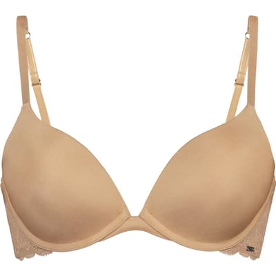 Hunkemöller Push-up BH Angie plunge fit - beige - Maat C80
