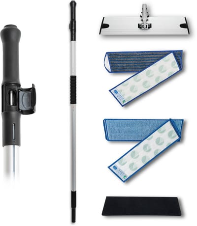 Numatic vloerwisset 40cm met sprayfunctie / Nu-tech / spray mopsteel/microvezel