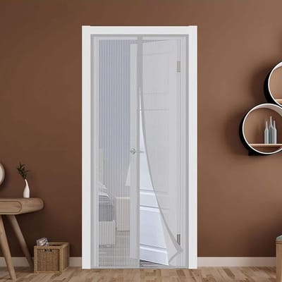 Universele Magnetische Hordeur 240x215 cm Automatisch Sluitend Hor voor Balkon en Terras