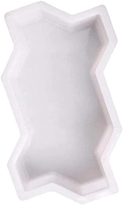 Betonmalen Stoeptegels - Tuinpad Mal - Terras Aanleggen - Herbruikbaar - 22 x 11 x 6 cm - Zwart