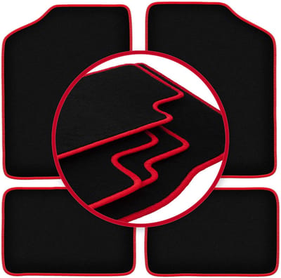 CARLUX-RED automatten voor: Renault 5 hatchback (1972-1985)