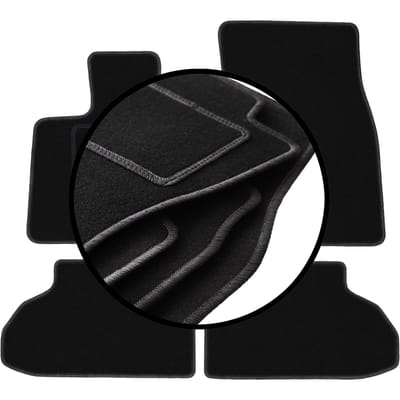 Complete set veloursmatten voor: BMW X6 F16 SUV (2014-)